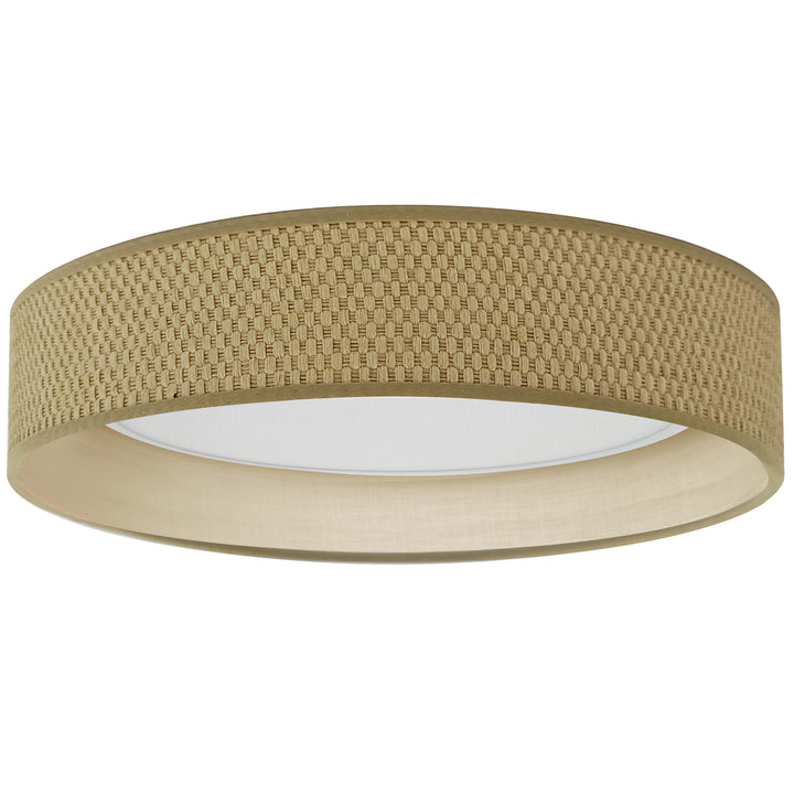Kathleen 30W 5CCT Flush Mount in Natural by Dainolite