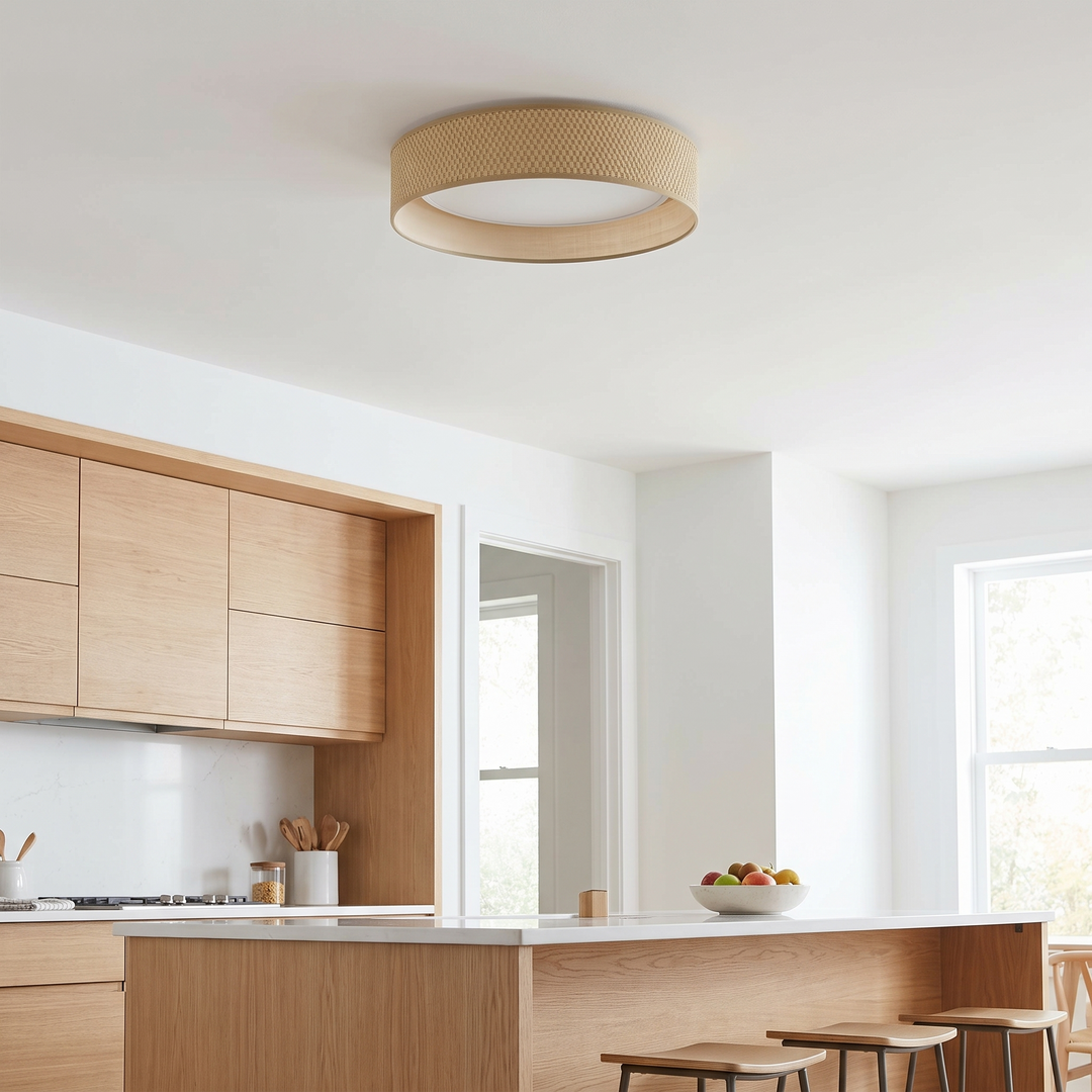 Kathleen 30W 5CCT Flush Mount by Dainolite - view 16
