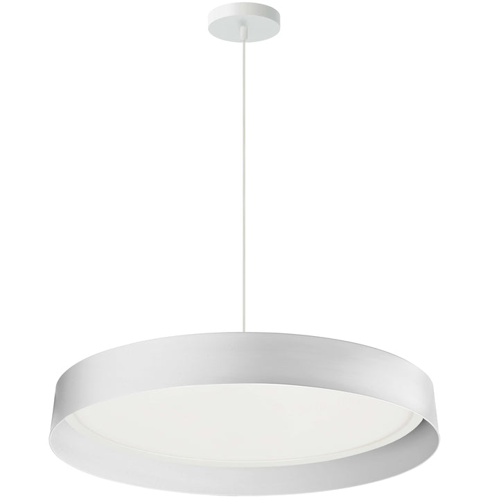 Kathleen 30W 5CCT Flush Mount (KTN-1630LEDP) in Matte White by Dainolite