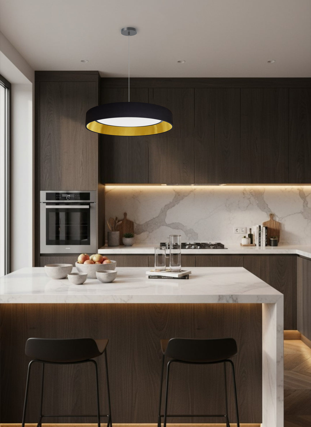 Kathleen 30W 5CCT Pendant by Dainolite - view 4