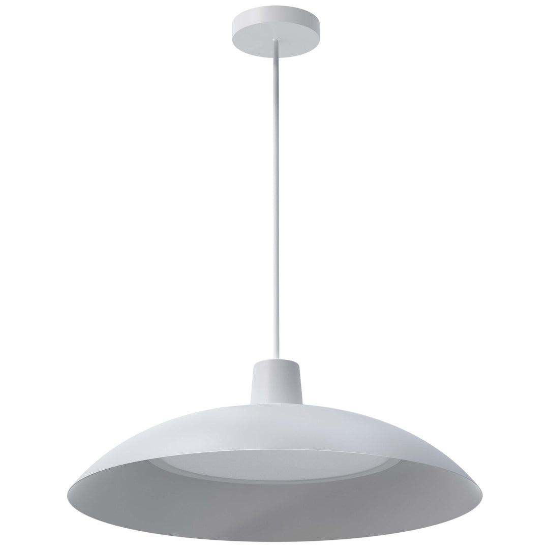 Kathleen 20W 5CCT Pendant (KTN-2025LEDP) in Matte White by Dainolite