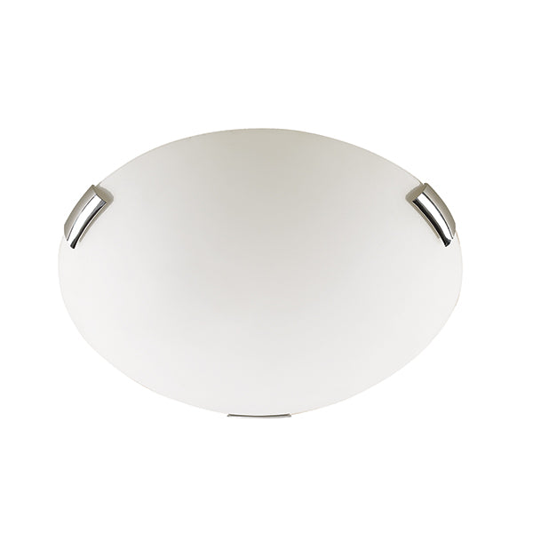 Lunar Flush Mount in Polished Chrome by Russell