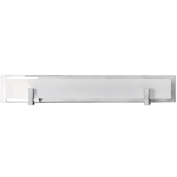 Alpha LED Vanity Light in Chrome by Russell