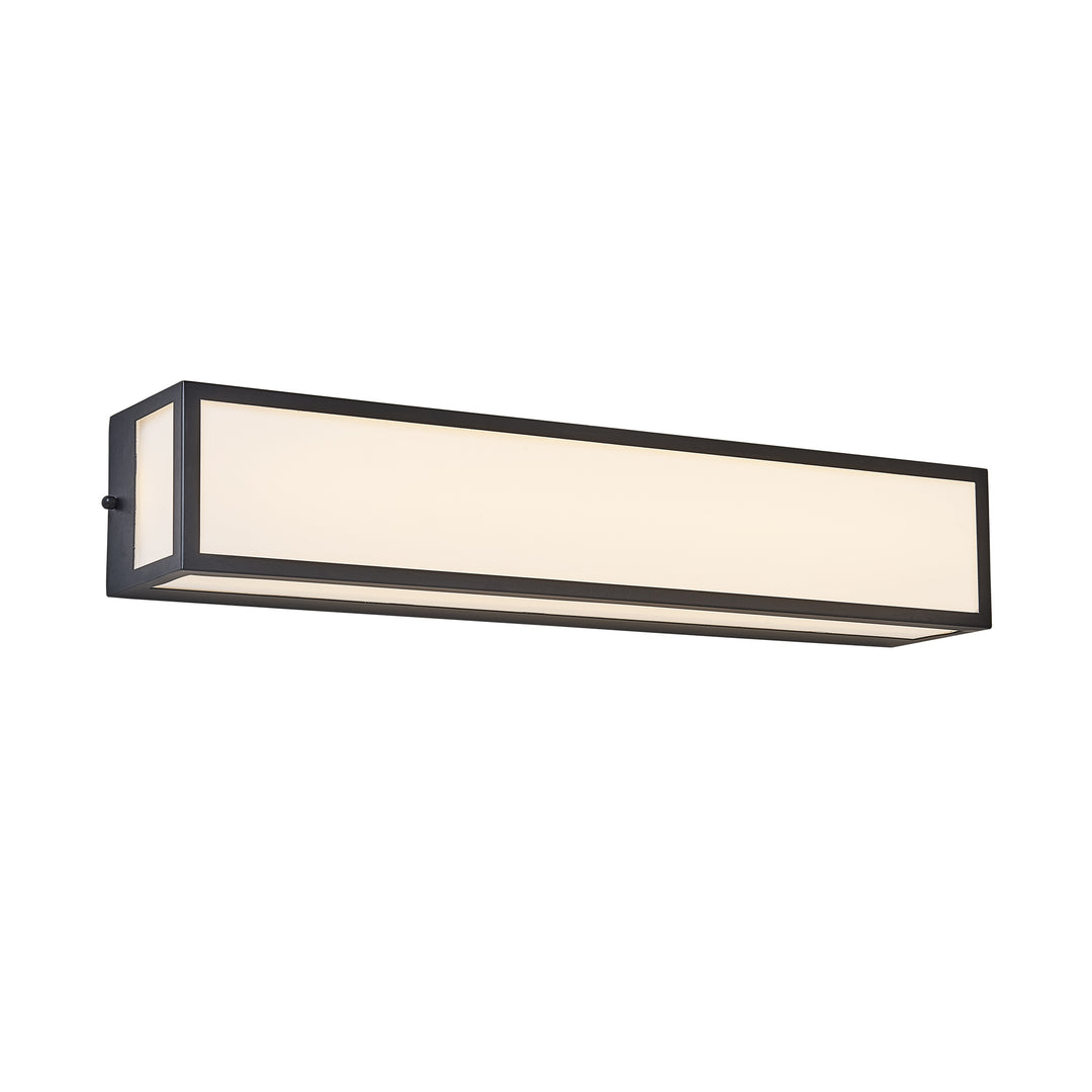 Asheville LED Vanity Light in Black by Russell