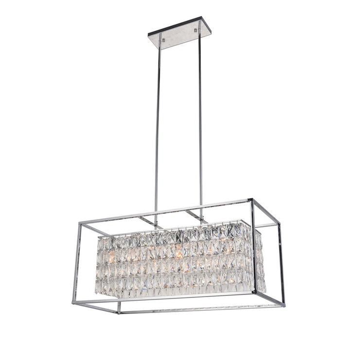 Chrome Crystal Chandelier (LA12) by Bethel