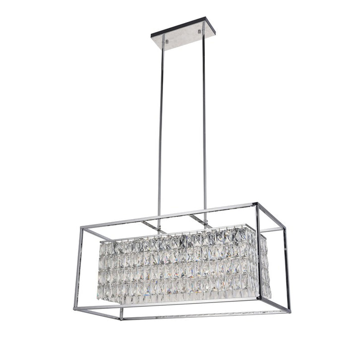 Chrome Crystal Chandelier (LA12) by Bethel - view 2