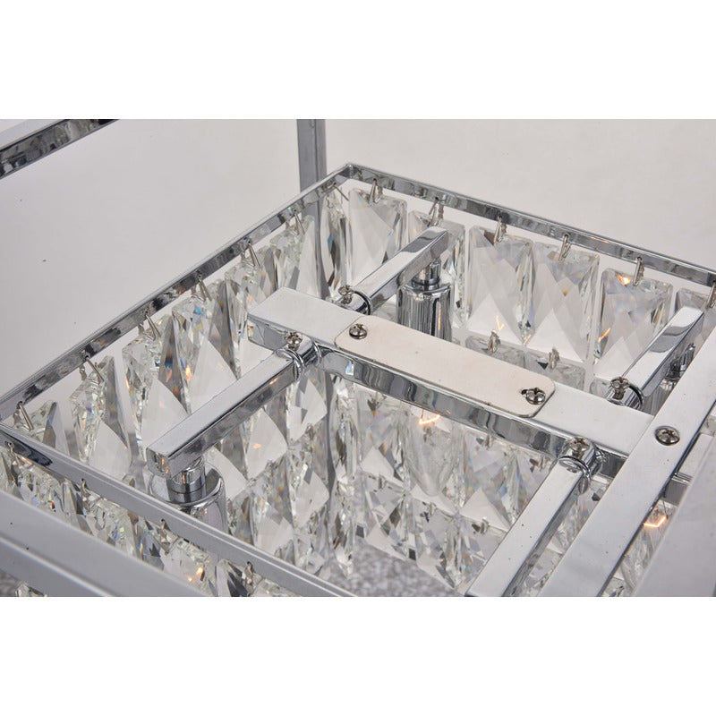 Chrome Crystal Chandelier (LA12) by Bethel - view 3