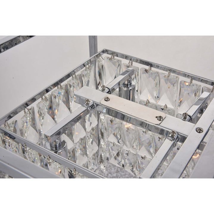 Chrome Crystal Chandelier (LA12) by Bethel - view 3