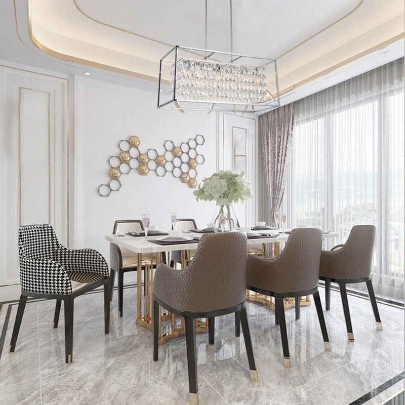 Chrome Crystal Chandelier (LA12) by Bethel - view 4