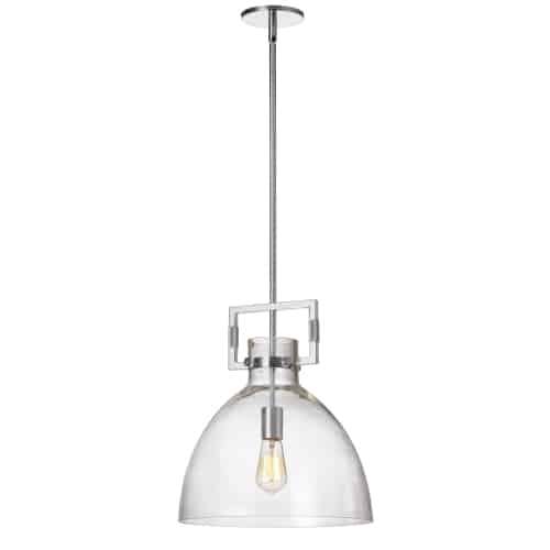 Liberty 1 Light Pendant in Polished Chrome by Dainolite