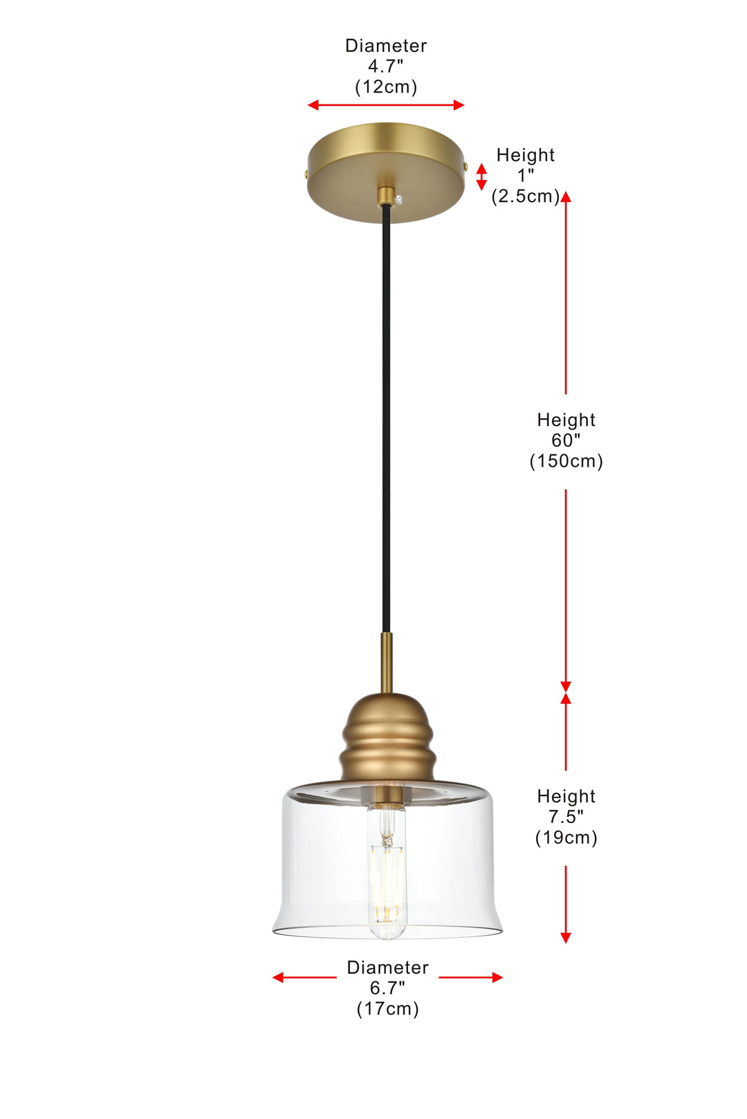 Kenna Pendant by Living District - view 19