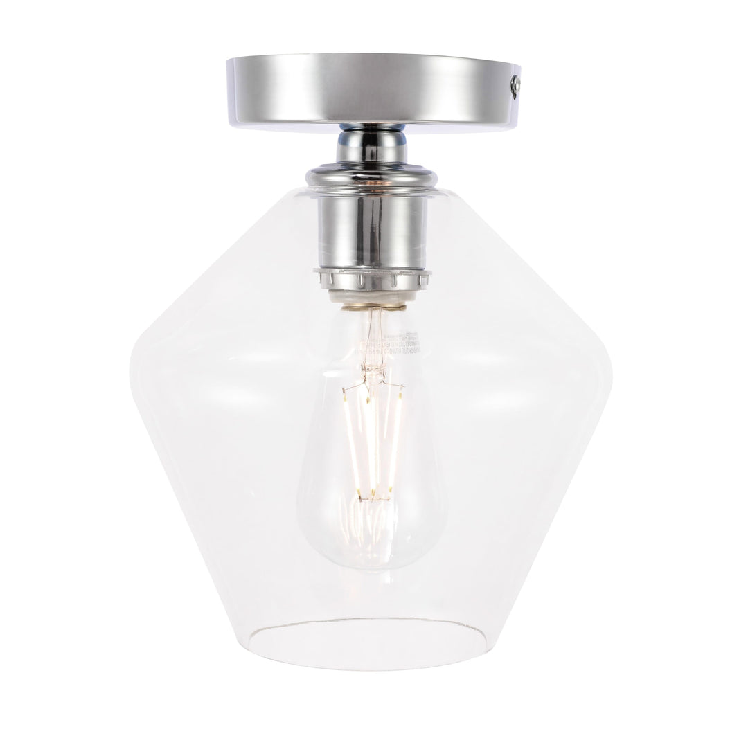 Gene Flush Mount in Chrome by Living District