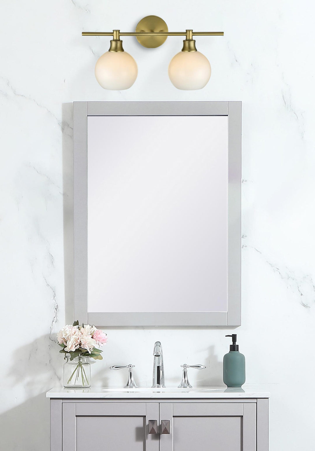 Collier Vanity Light by Living District - view 8