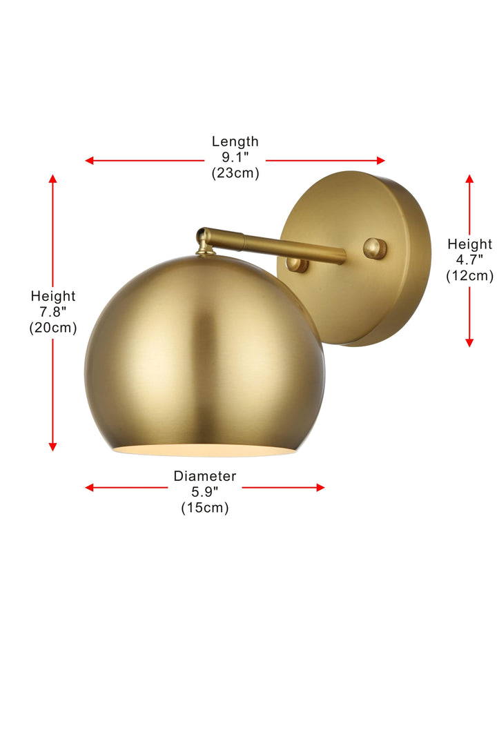 Othello Wall Sconce by Living District - view 14