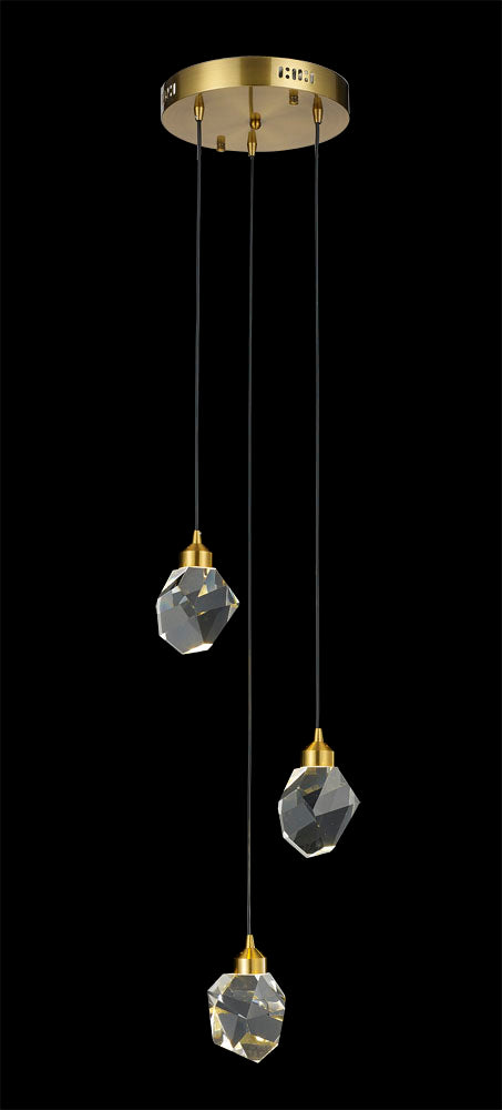 Rock Crystal - LED Flush Mount