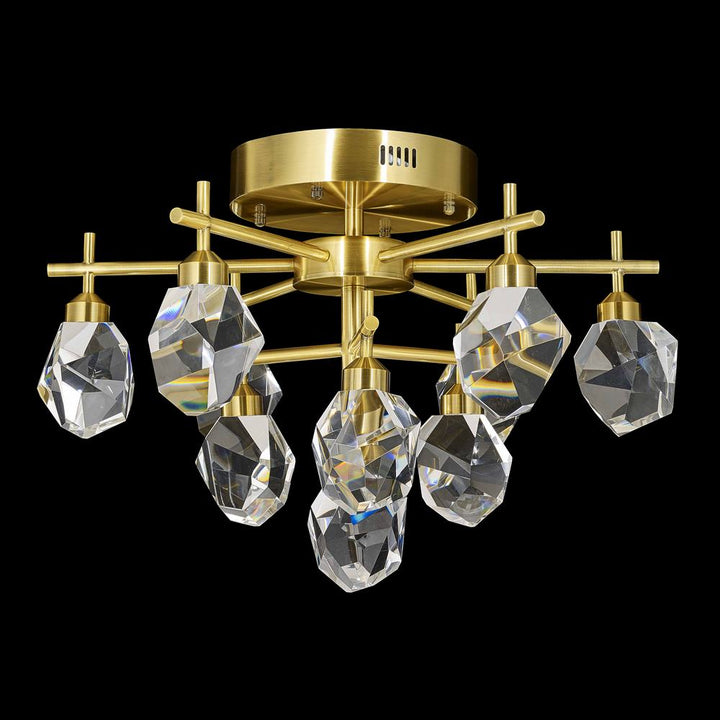 Rock Crystal - LED Flush Mount