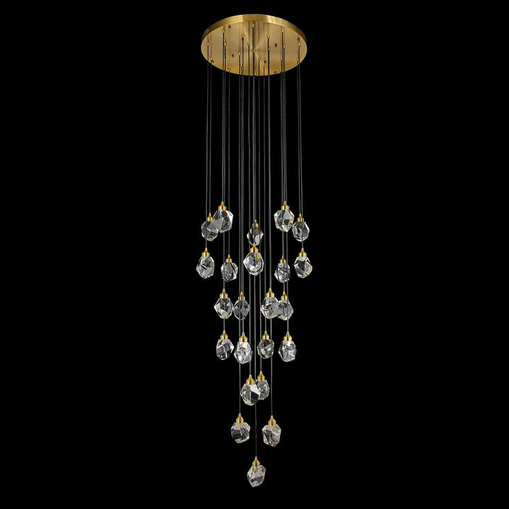Rock Crystal - LED Chandelier