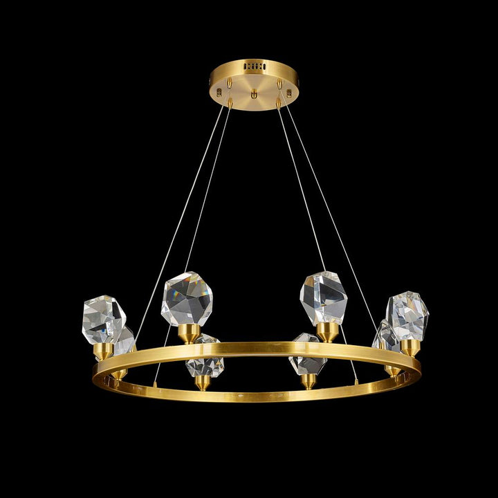 Rock Crystal - LED Pendant