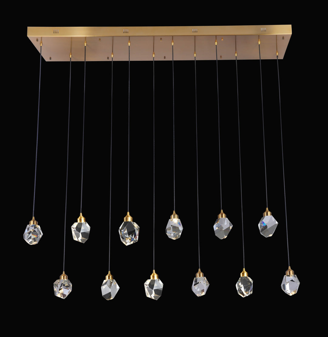 Rock Crystal - LED Pendant