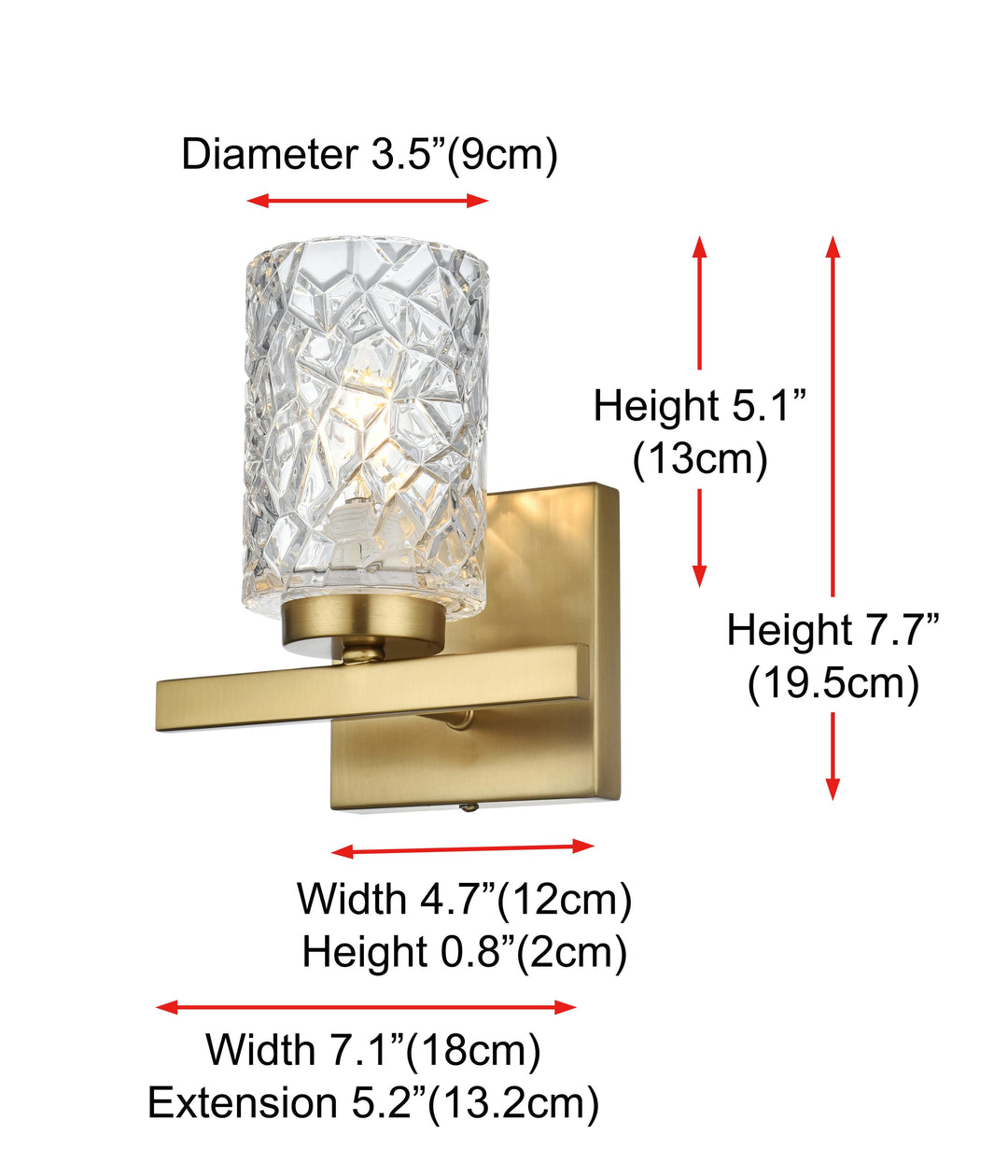 Cassie Wall Sconce by Living District - view 15