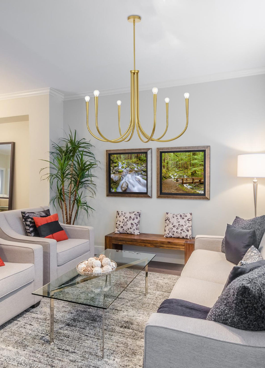 Layne Chandelier by Living District - view 32
