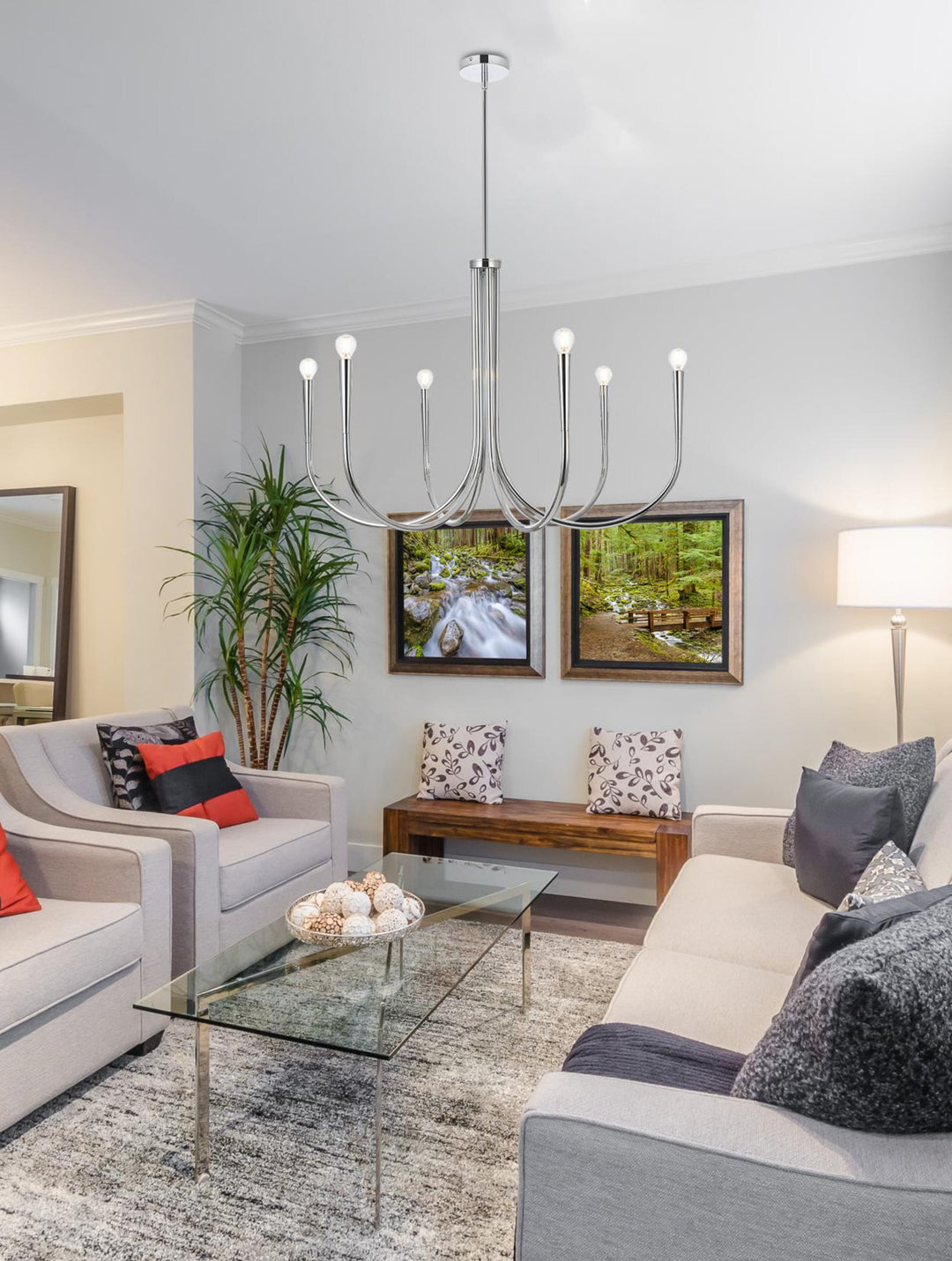 Layne Chandelier by Living District - view 38