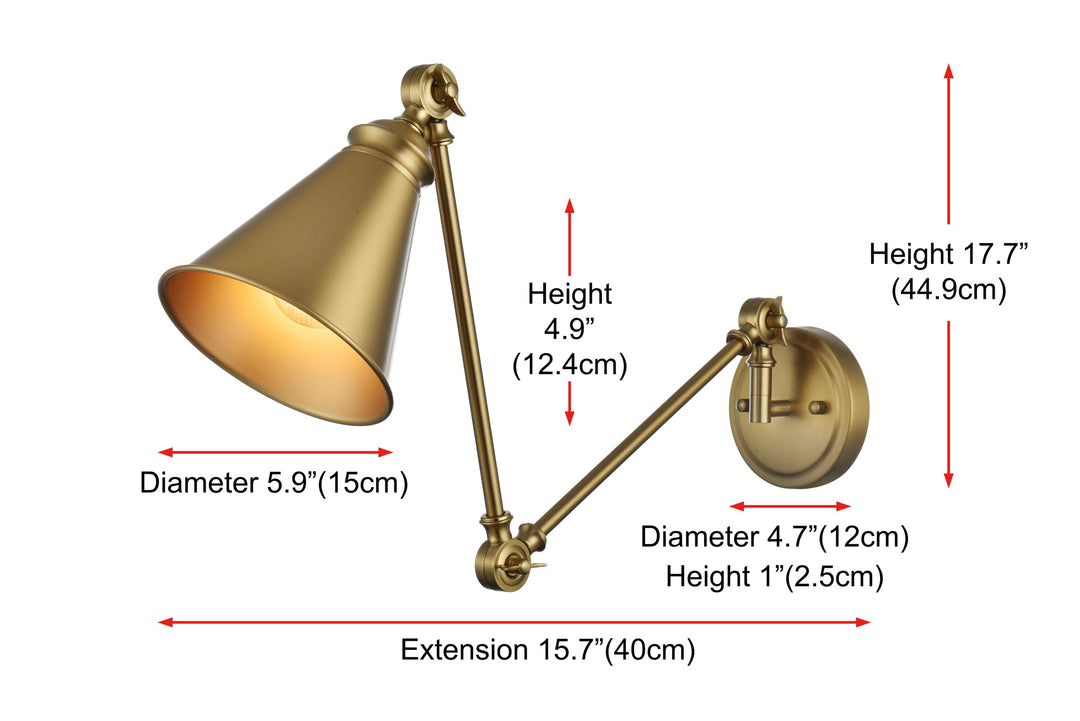 Ledger Wall Sconce by Living District - view 8