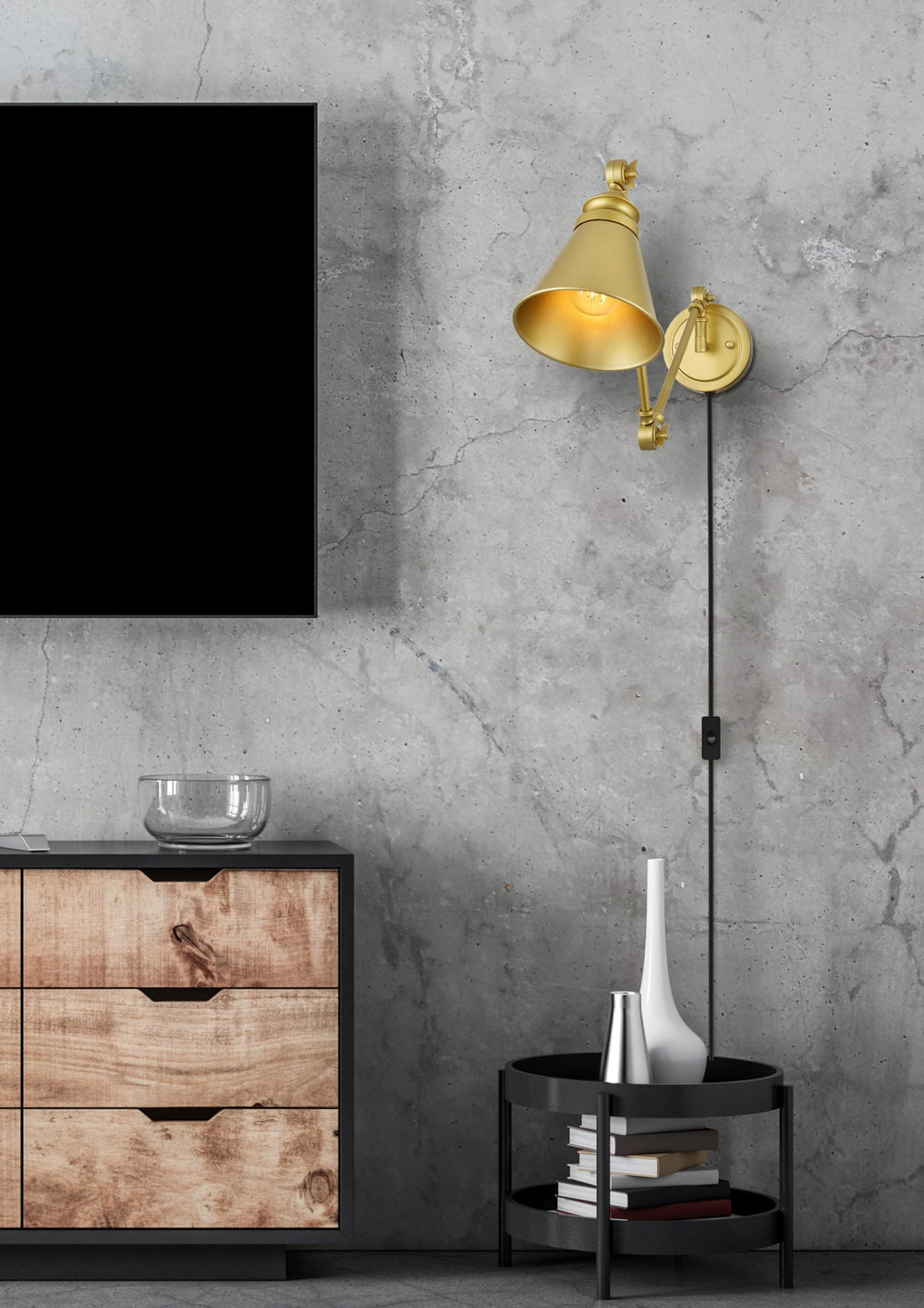 Van Wall Sconce by Living District - view 2