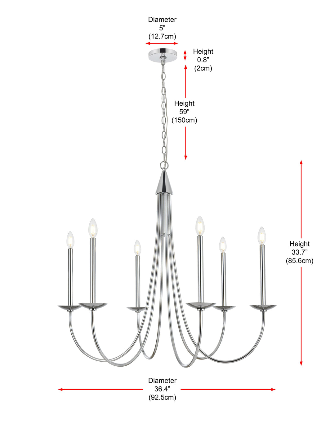 Cohen Chandelier by Living District - view 9