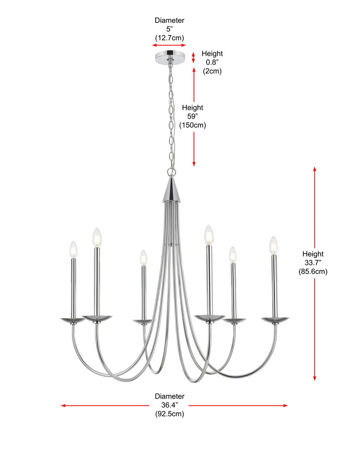 Cohen Chandelier by Living District - view 9