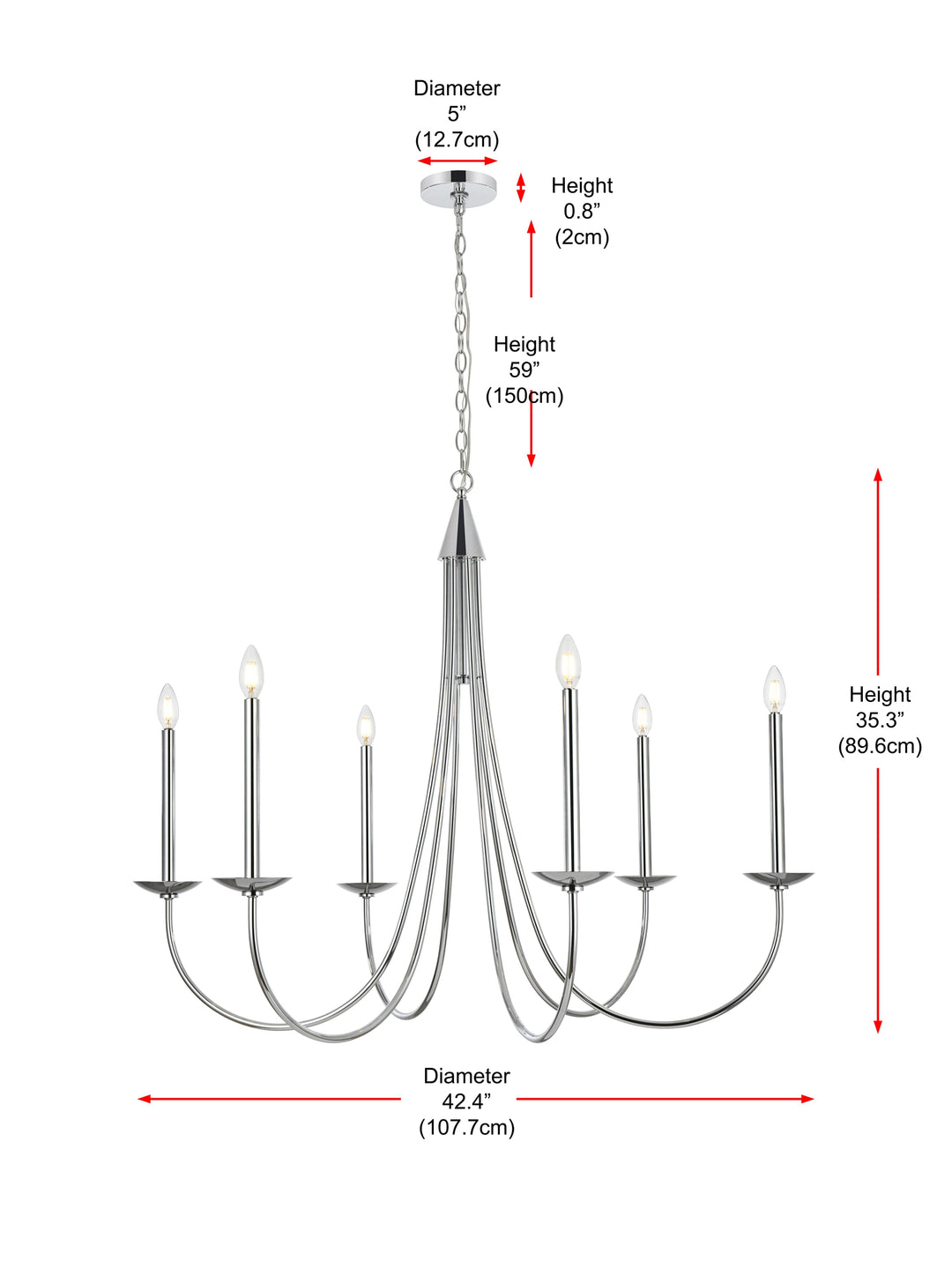 Cohen Chandelier by Living District - view 18