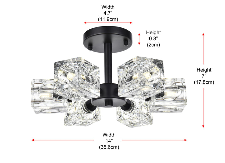 Lyra Flush Mount by Living District - view 9