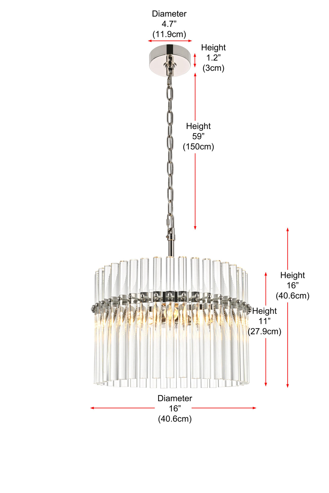 Paulina Chandelier by Living District - view 8