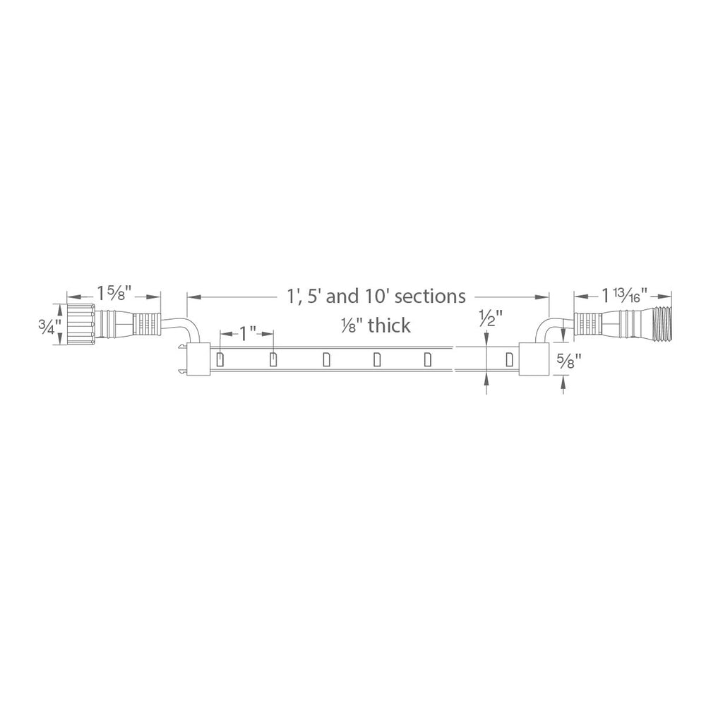 InvisiLED® Pro 24V Outdoor Tape Light System by WAC Lighting - view 2