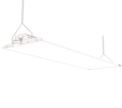 LED 4ft Linear High Bay - CCT &amp; Power Adjustable (10 Years Warranty)