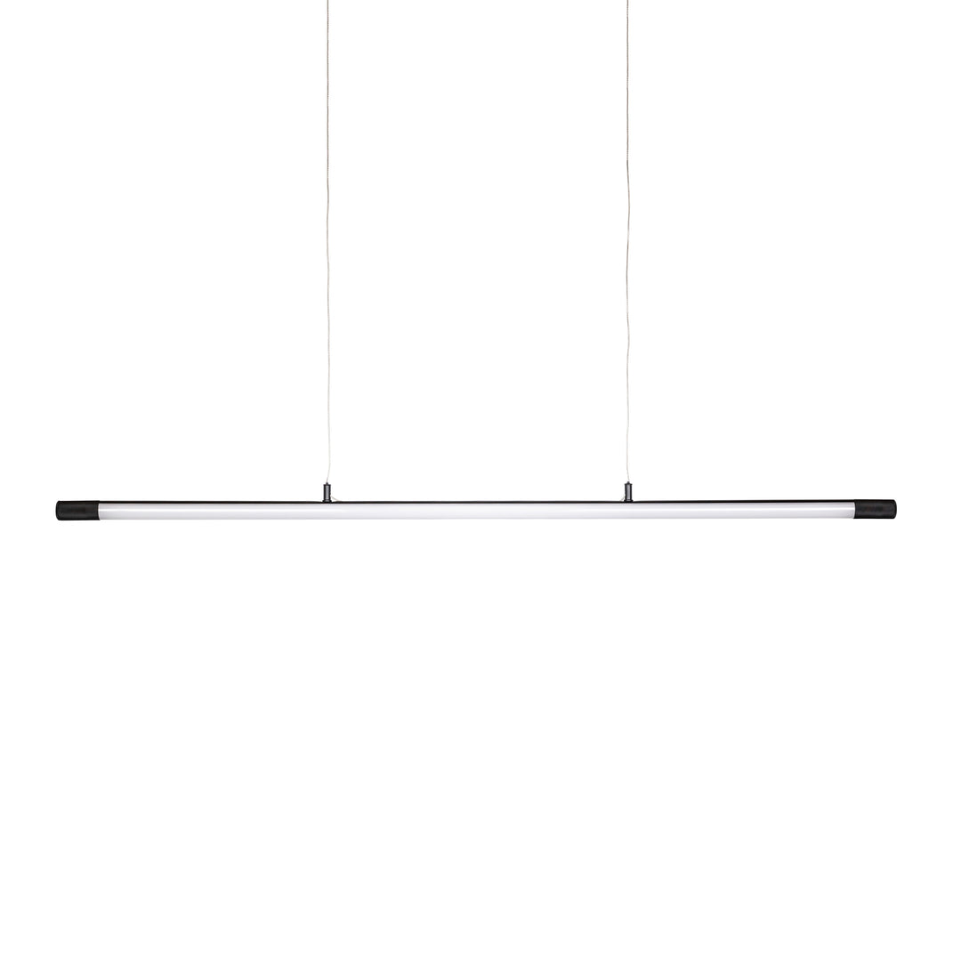 Allure LED Linear Pendant in Black by Russell