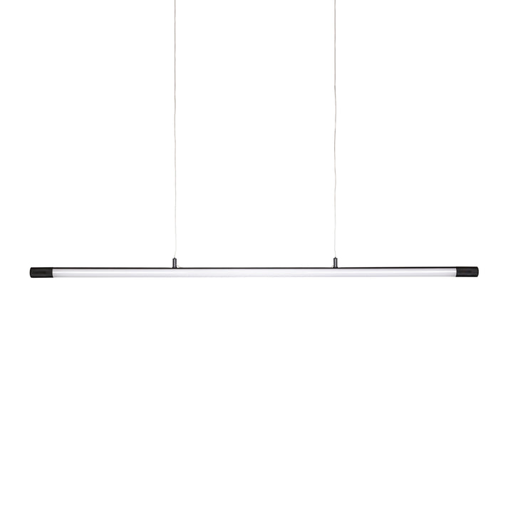 Allure LED Linear Pendant in Black by Russell