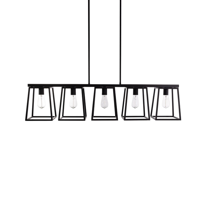 Aitkin LED 5-Light Linear Pendant by Russell - view 3