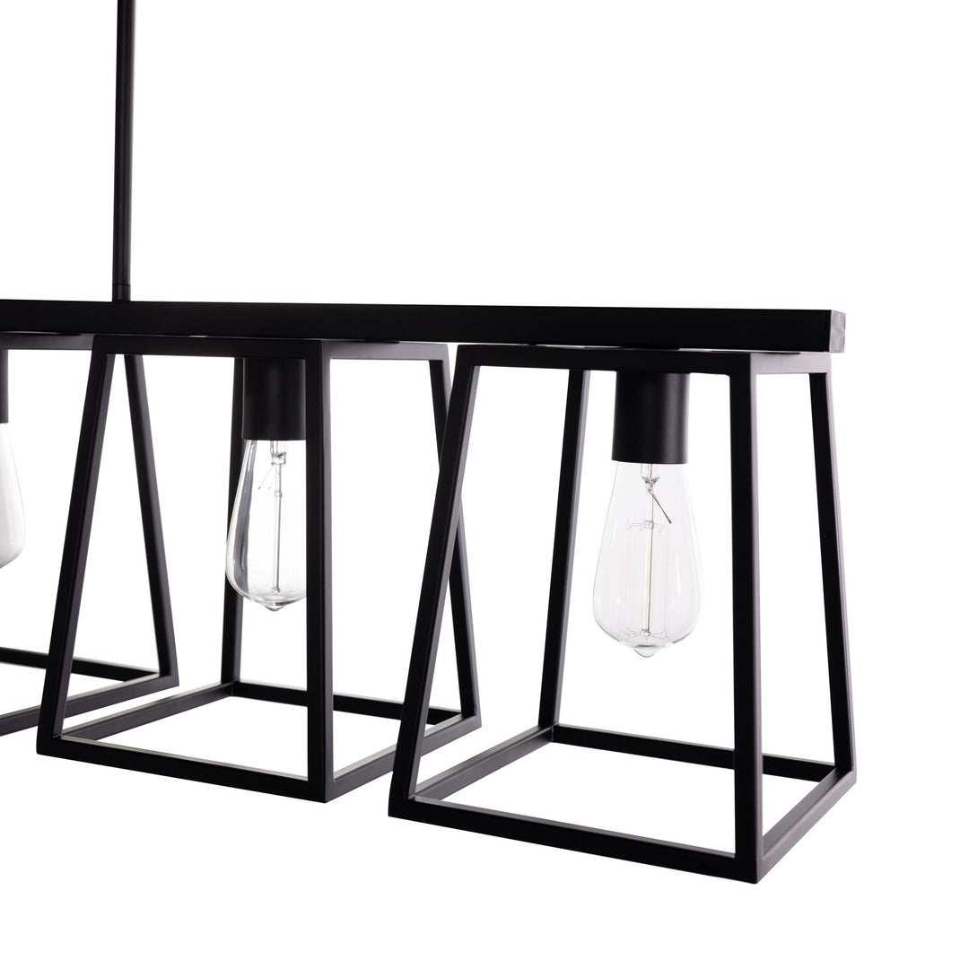Aitkin LED 5-Light Linear Pendant by Russell - view 4