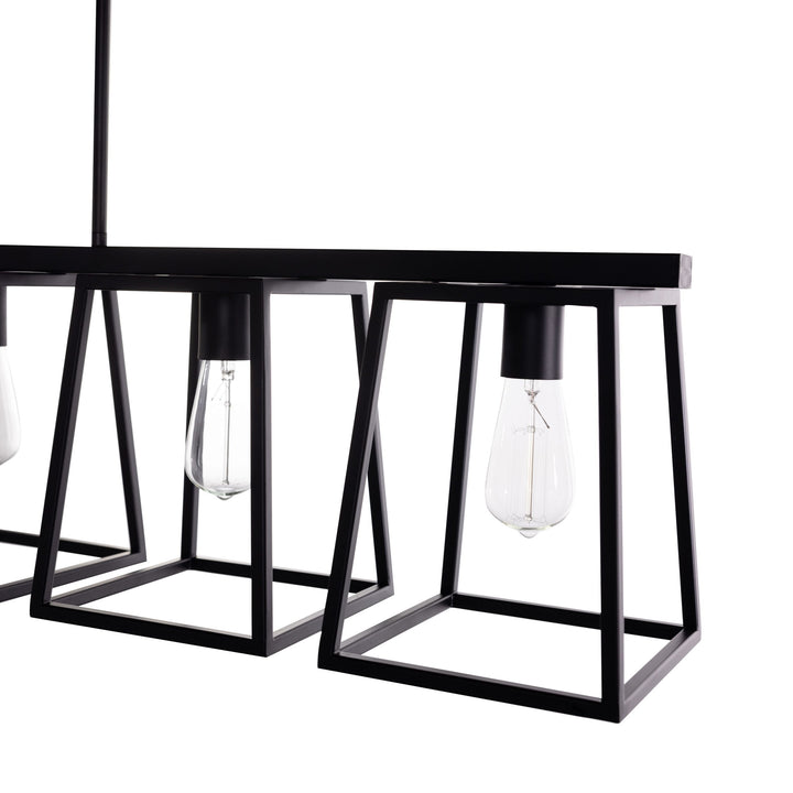 Aitkin LED 5-Light Linear Pendant by Russell - view 4