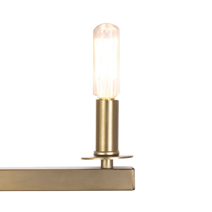 Segments LED 5-Light Linear Pendant by Russell - view 9