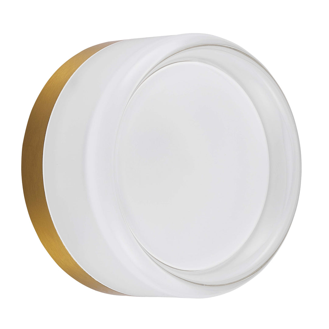 Lucia 15W Wall Sconce in Aged Brass by Dainolite