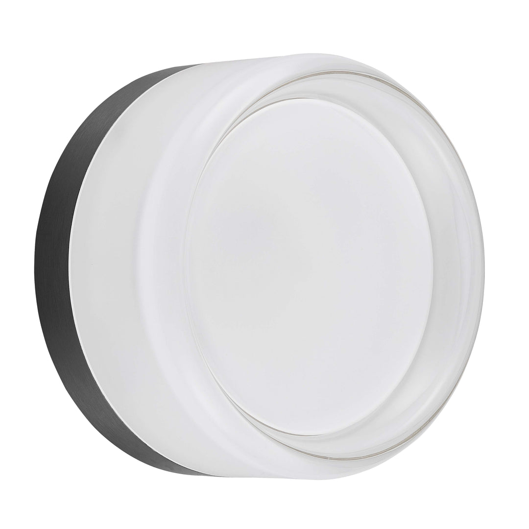 Lucia 15W Wall Sconce in Matte Black by Dainolite