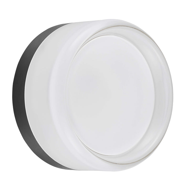 Lucia 15W Wall Sconce in Matte Black by Dainolite