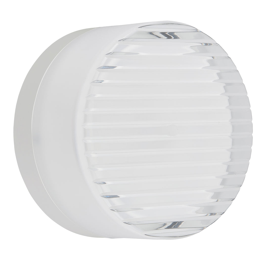 Lucia 15W Outdoor Wall Sconce in Matte White by Dainolite
