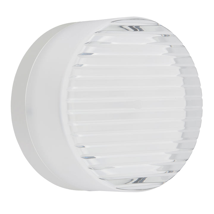 Lucia 15W Outdoor Wall Sconce in Matte White by Dainolite