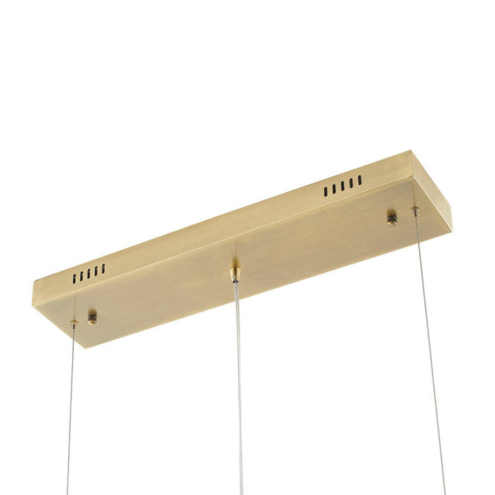 Clear &amp; Champagne Crystal Branch Chandelier with Hardware