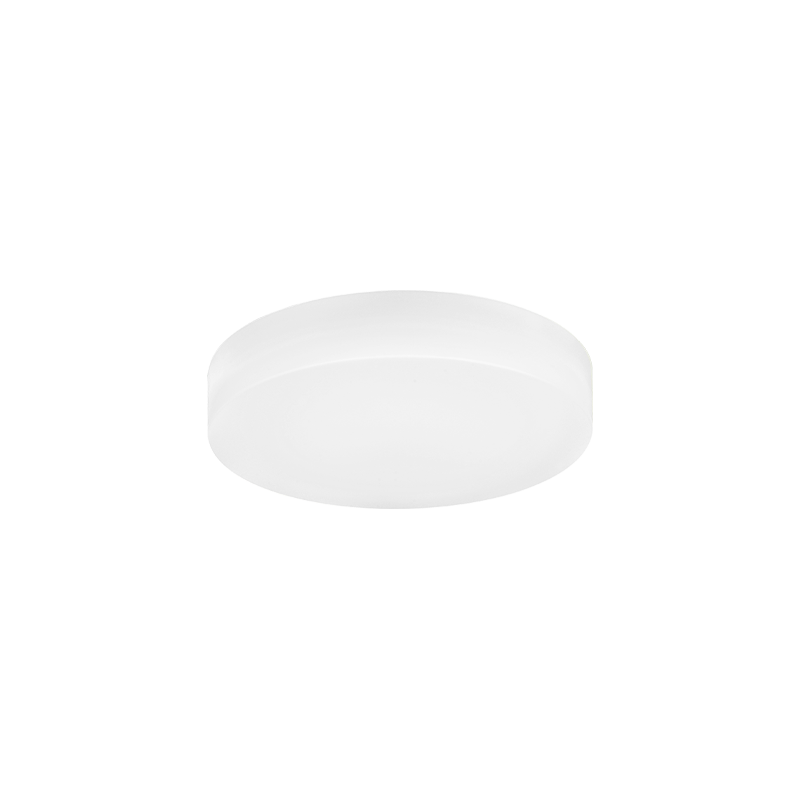 Zelle - LED Steel Frame with White Acrylic Diffuser Flush Mount, 11", by Matteo Lighting