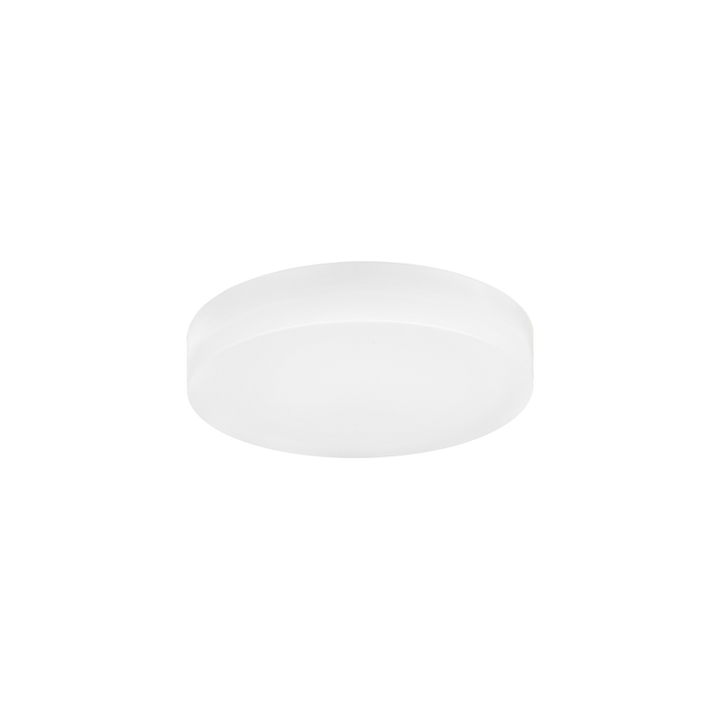 Zelle - LED Steel Frame with White Acrylic Diffuser Flush Mount, 11", by Matteo Lighting