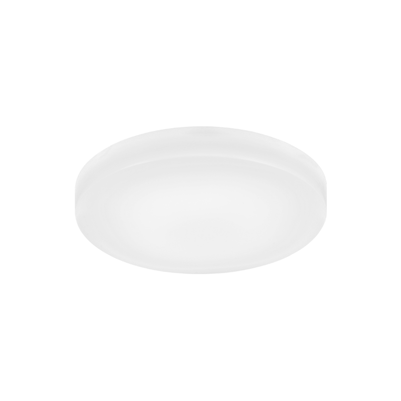 Zelle - LED Steel Frame with White Acrylic Diffuser Flush Mount, 14", by Matteo Lighting